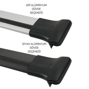 VW Touareg Ara Atkı Gri- Elegance v1 (2 Parça) | 2010-2015 Arası