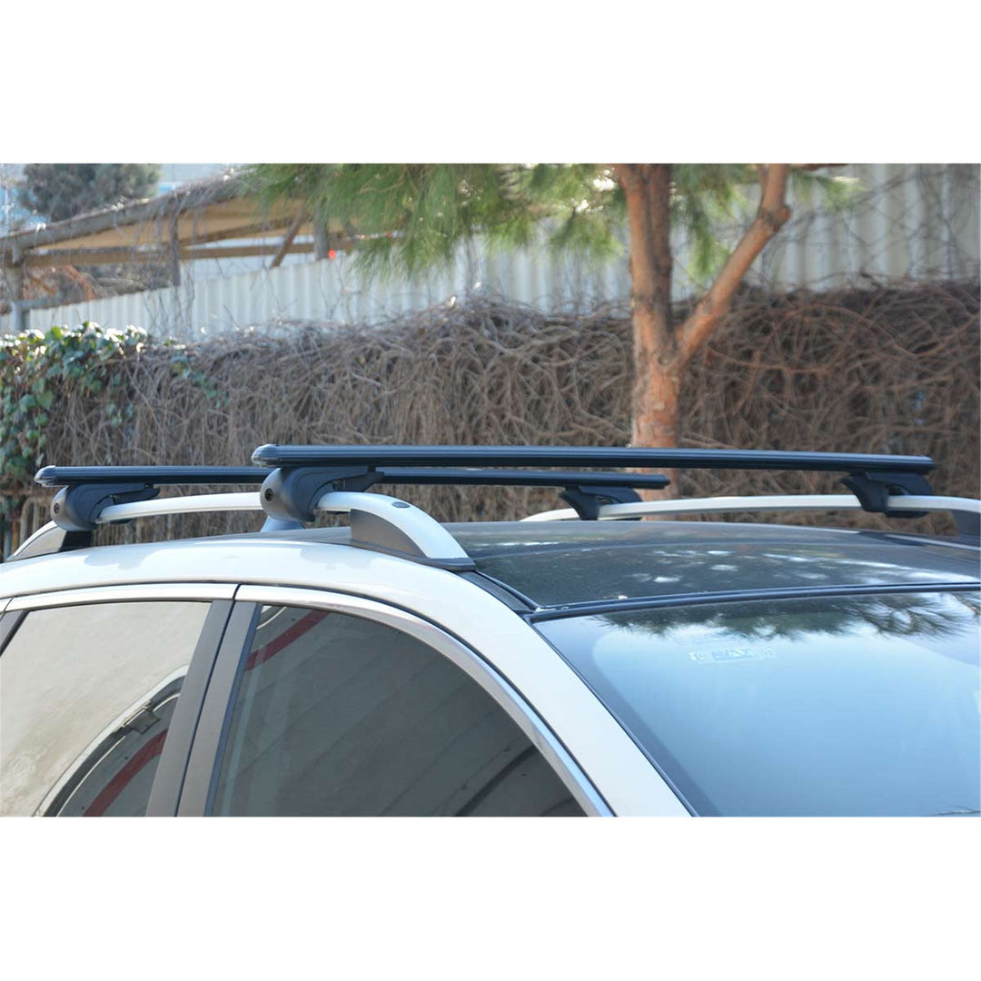 Universal Boldbar Ara Atkı Siyah- Bold Bar v2 M (120 cm, Metal Kilit, 2 Parça)