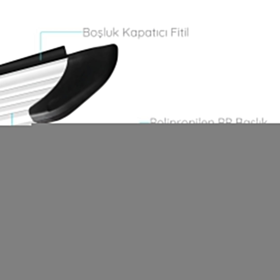 Honda CR-V Yan Basamak Seti - Gri, Opa | 2012-2017 Arası