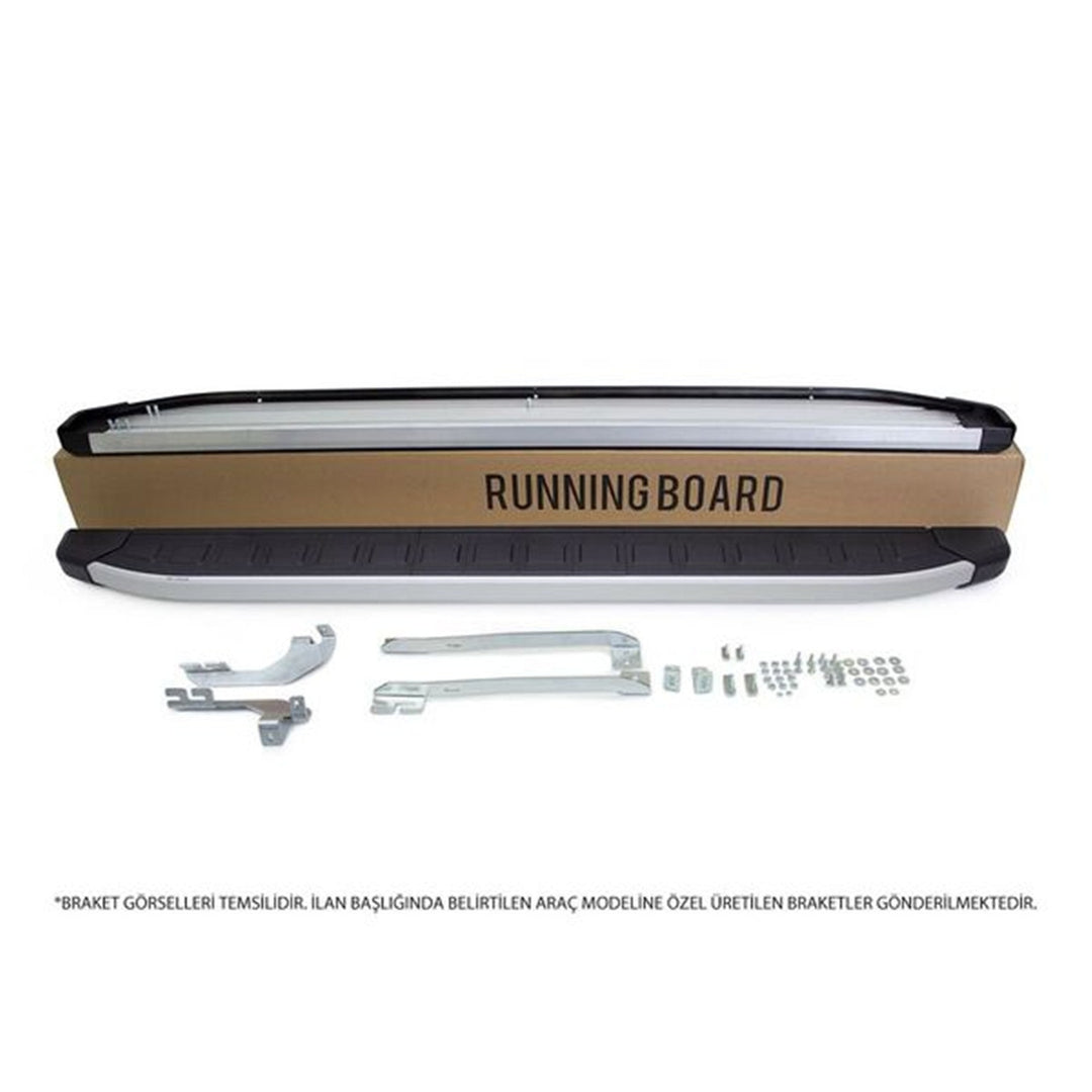 Jeep Commander Yan Basamak Seti - Gri, Proside | 2006-2010 Arası