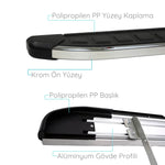 Resmi Galeri görüntüleyicisine yükleyin, Jeep Grand Cherokee Yan Basamak Seti - Krom, Proside | 2011-2021 Arası