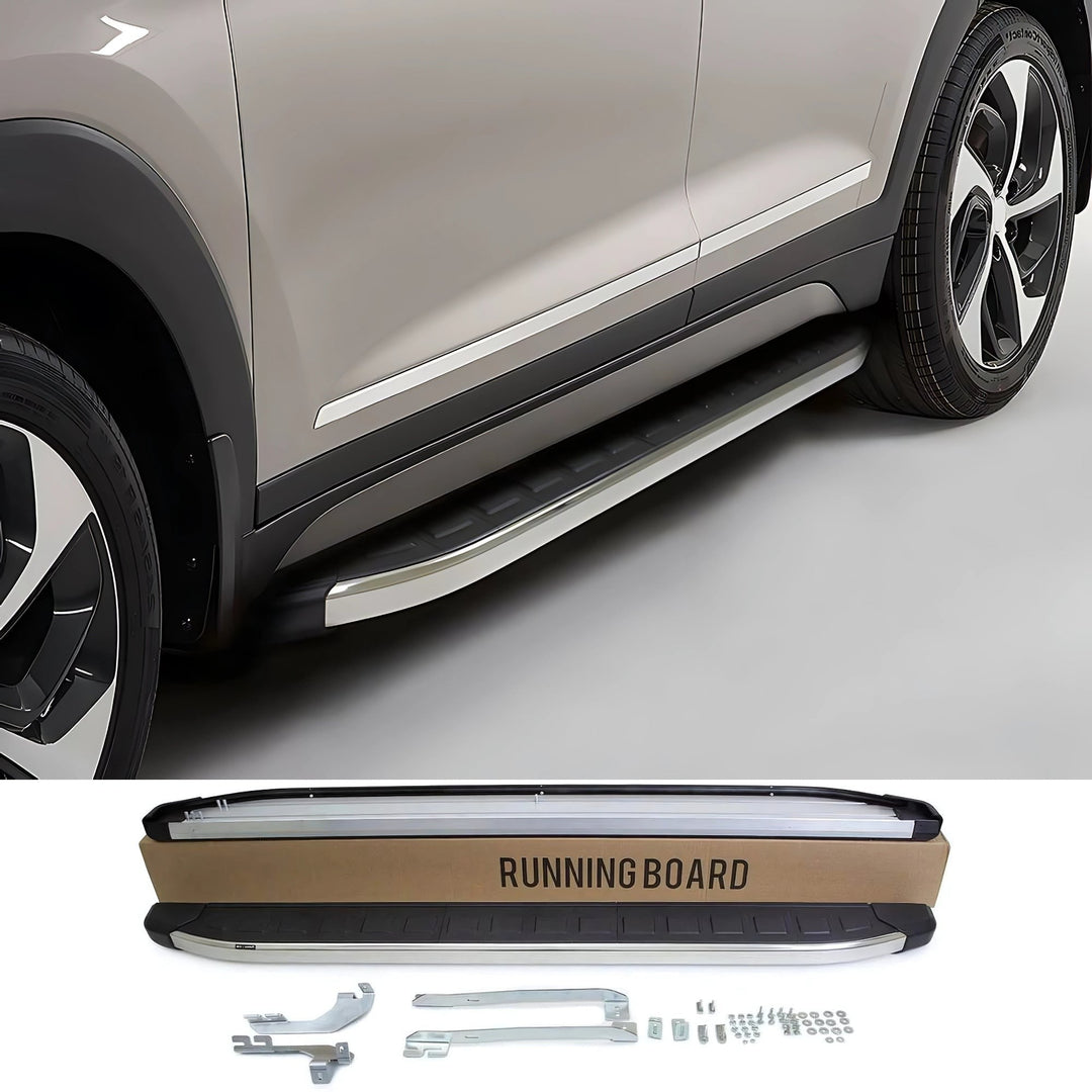 Audi Q7 Yan Basamak Seti - Krom, Proside | 2006-2015 Arası