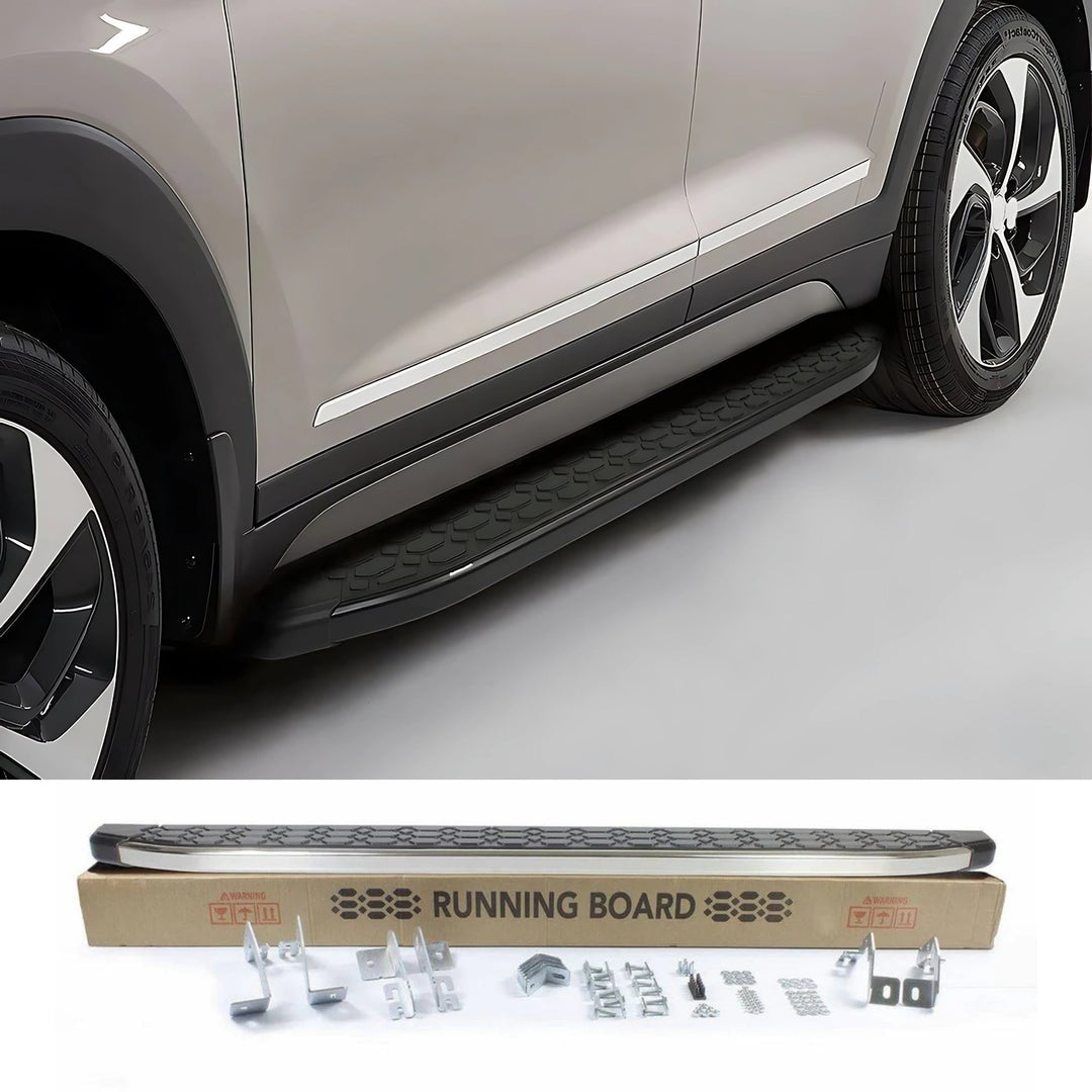 Chevrolet Silverado Yan Basamak Seti - Siyah, Kısa Şase, Blackline | 2019 ve Sonrası