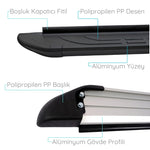 Resmi Galeri görüntüleyicisine yükleyin, Audi Q3 Yan Basamak Seti - Siyah, Faba | 2011 ve Sonrası