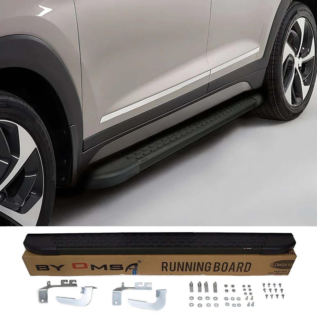 Hyundai Tucson Yan Basamak Seti - Siyah, Nevada | 2004-2009 Arası