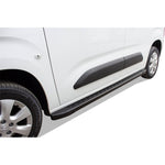 Resmi Galeri görüntüleyicisine yükleyin, Opel Combo E Yan Basamak Seti - Siyah, Dot Line, Kısa Şase | 2019 ve Sonrası