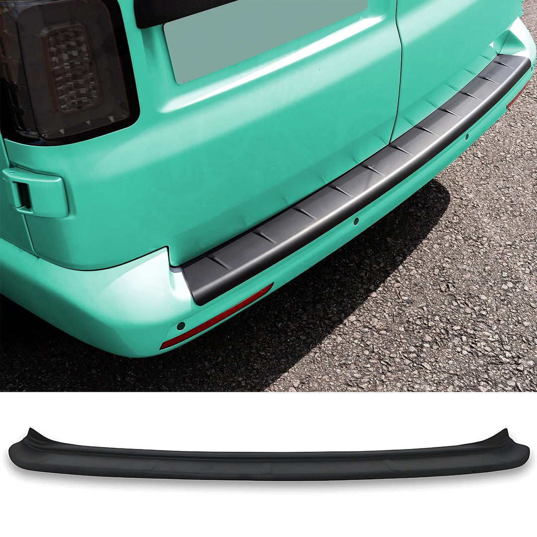 Audi A3 Arka Tampon Eşiği - Mat Siyah | 2016-2019 Arası, SD