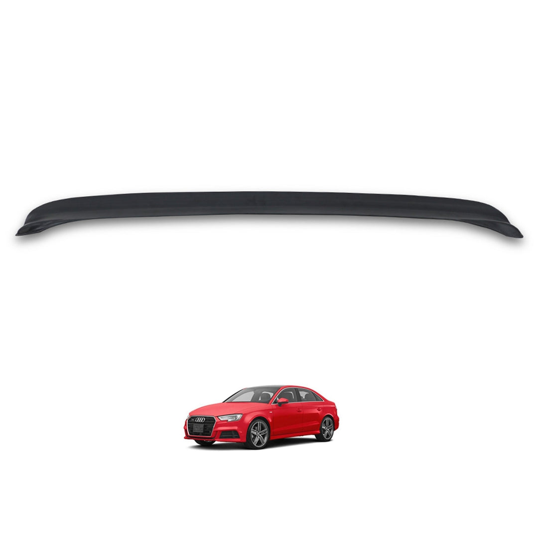 Audi A3 Arka Tampon Eşiği - Mat Siyah | 2016-2019 Arası, SD