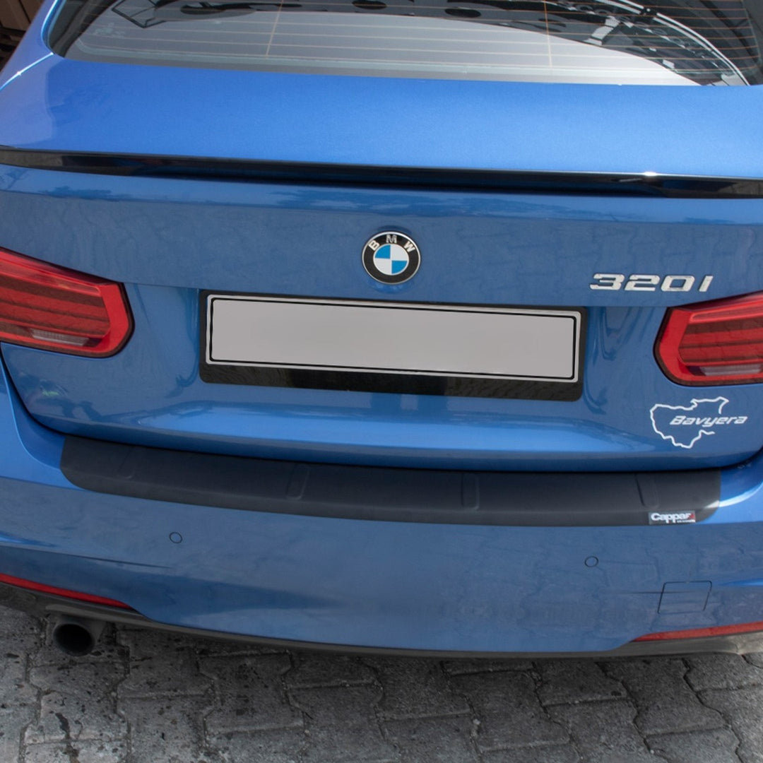 BMW 3 Serisi F30 Arka Tampon Eşiği - Mat Siyah | 2011-2018 Arası, SD