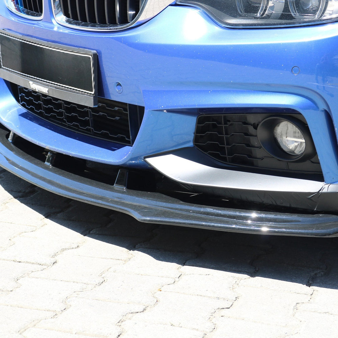 BMW 4 Serisi F32 Ön Lip - Siyah | 2014-2020 Arası, Coupe/SD