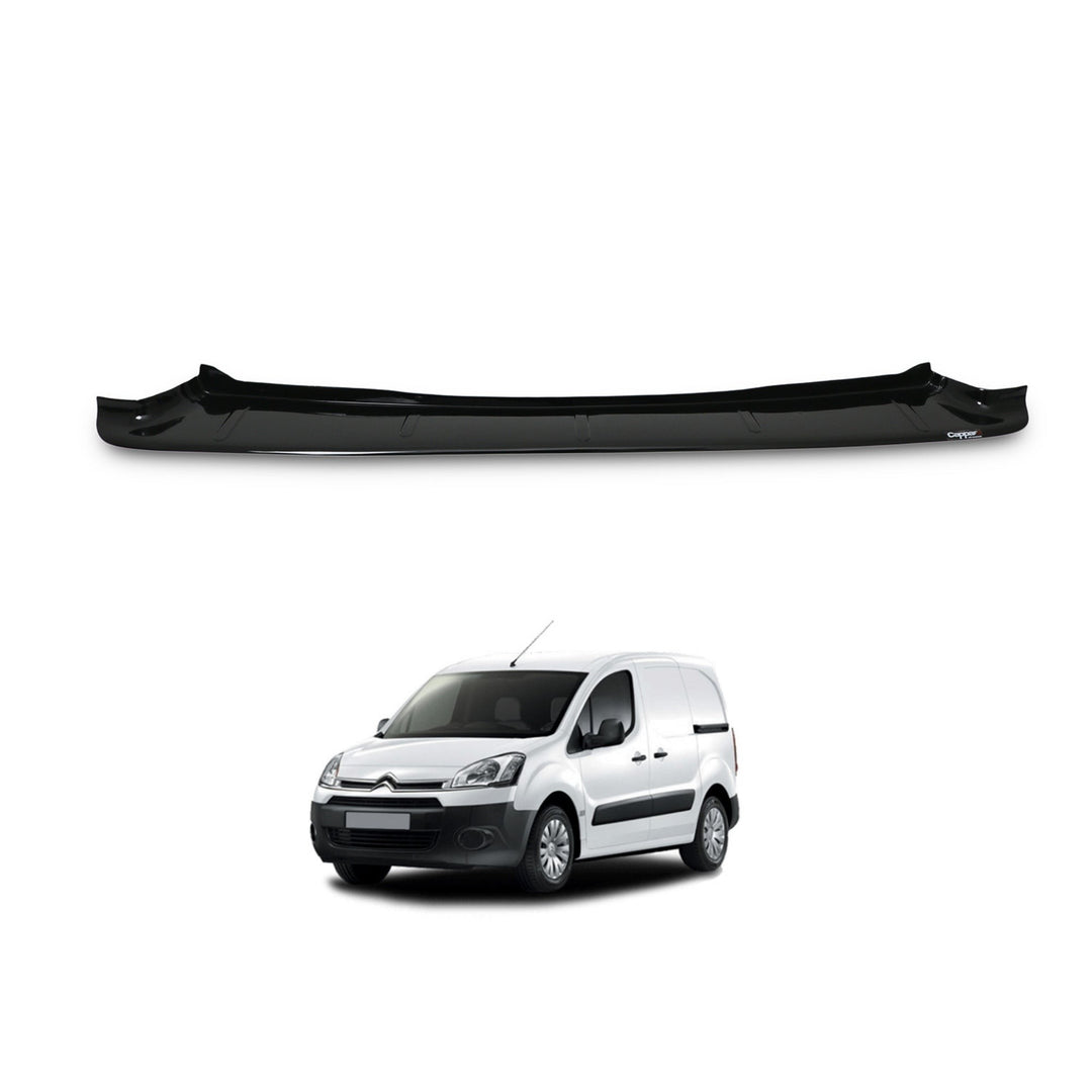 Citroen Berlingo Arka Tampon Eşiği - Piano Siyah | 2008-2018 Arası