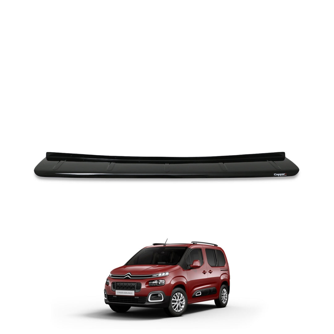 Citroen Berlingo Arka Tampon Eşiği - Piano Siyah | 2019-2023 Arası