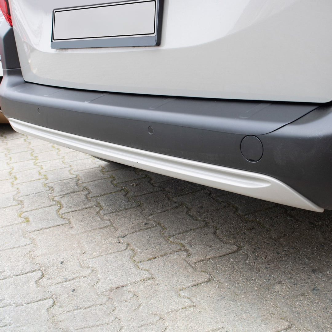 Citroen Berlingo Arka Tampon Eşiği - Mat Siyah | 2019-2023 Arası