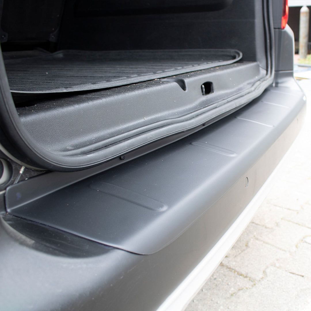 Citroen Berlingo Arka Tampon Eşiği - Mat Siyah | 2019-2023 Arası