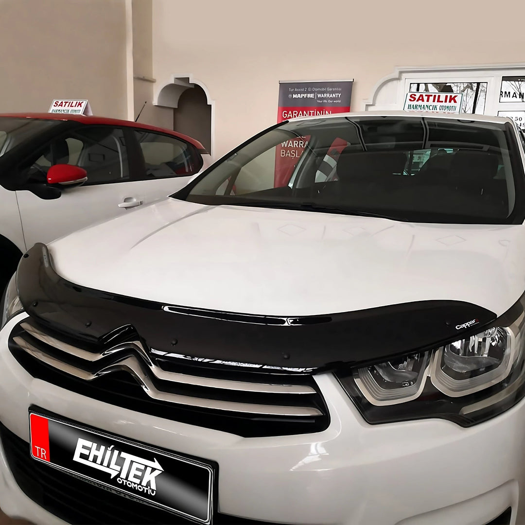 Citroen C4 Ön Kaput Koruyucu - Light | 2010-2018 Arası, HB