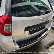 Dacia Duster Arka Tampon Eşiği - Piano Siyah | 2010-2018 Arası