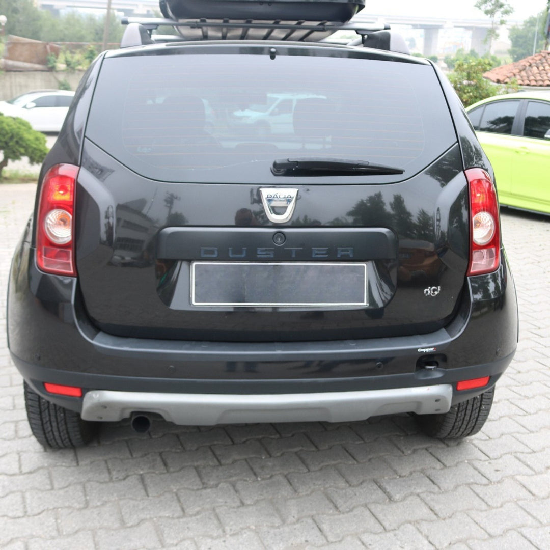 Dacia Duster Arka Tampon Eşiği - Mat Siyah | 2010-2018 Arası