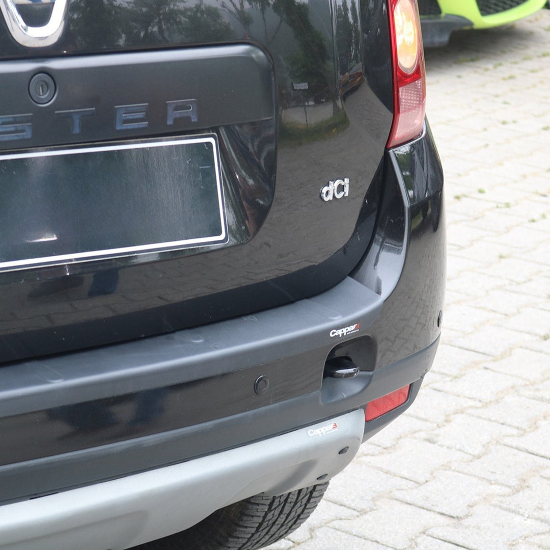 Dacia Duster Arka Tampon Eşiği - Mat Siyah | 2010-2018 Arası
