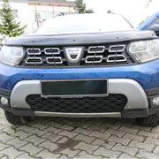 Dacia Duster Difüzör - Ön Tampon Plaka Altı, Gri | 2010-2018 Arası