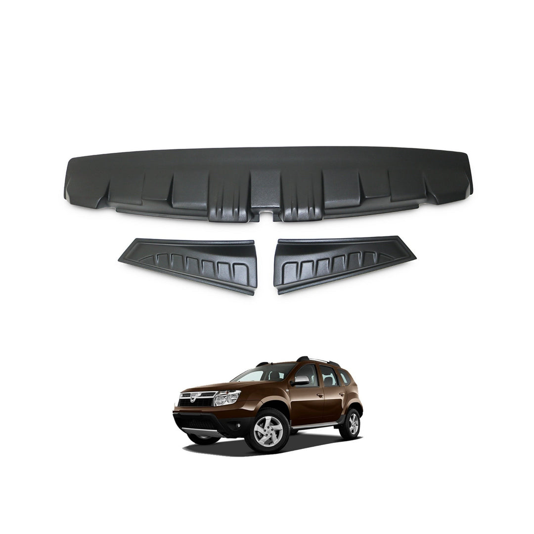 Dacia Duster Spoiler Arka Cam Üstü - Siyah (3 parça) | 2010-2018 Arası