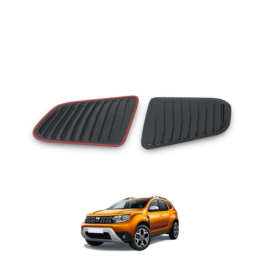 Dacia Duster Arka Cam Kelebek - Vent (2 Parça) | 2018-2024 Arası