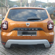 Dacia Duster Difüzör Arka Tampon Üstü - Gri | 2018-2024 Arası
