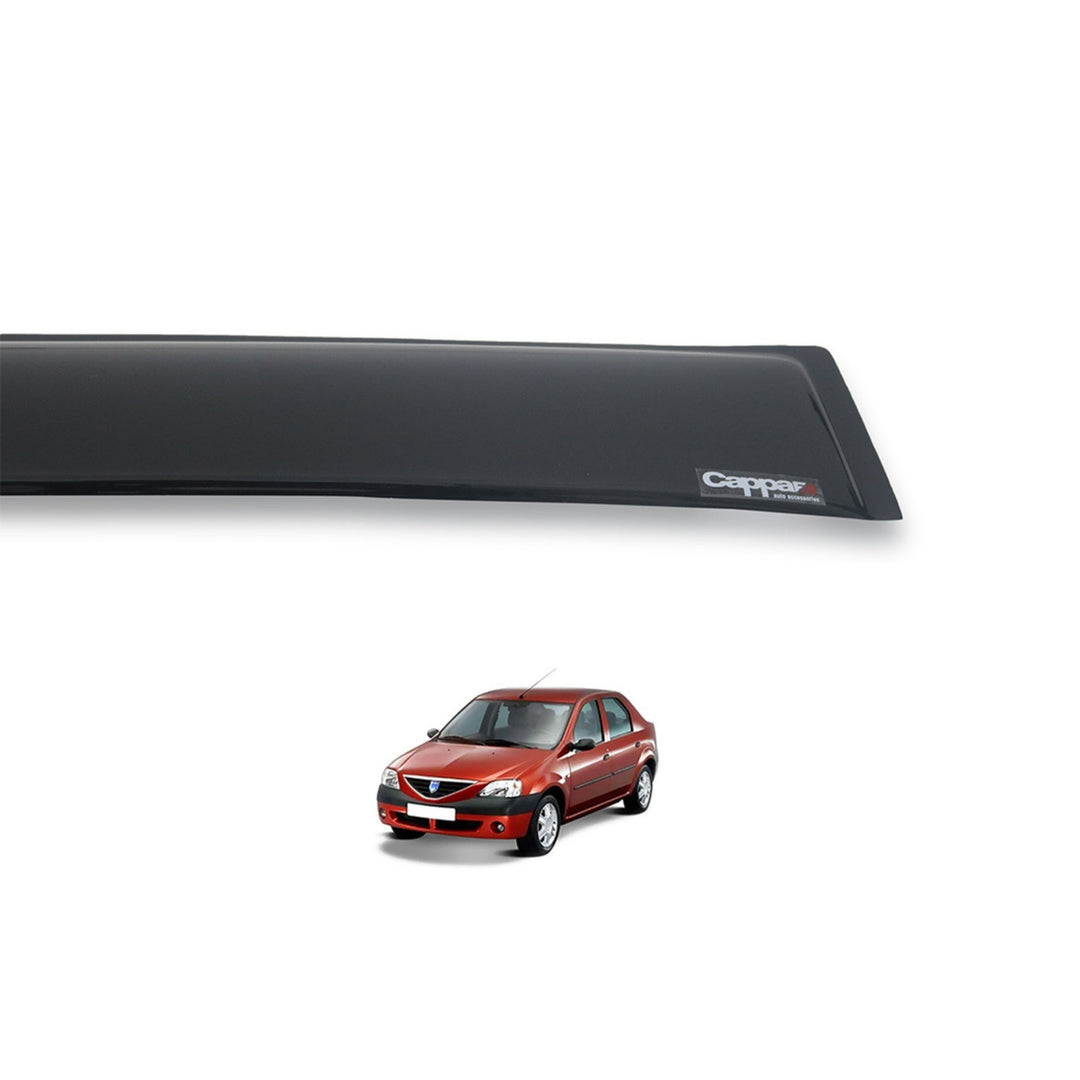 Dacia Logan Spoiler Arka Cam Üstü - Siyah | 2004-2012 Arası, SD