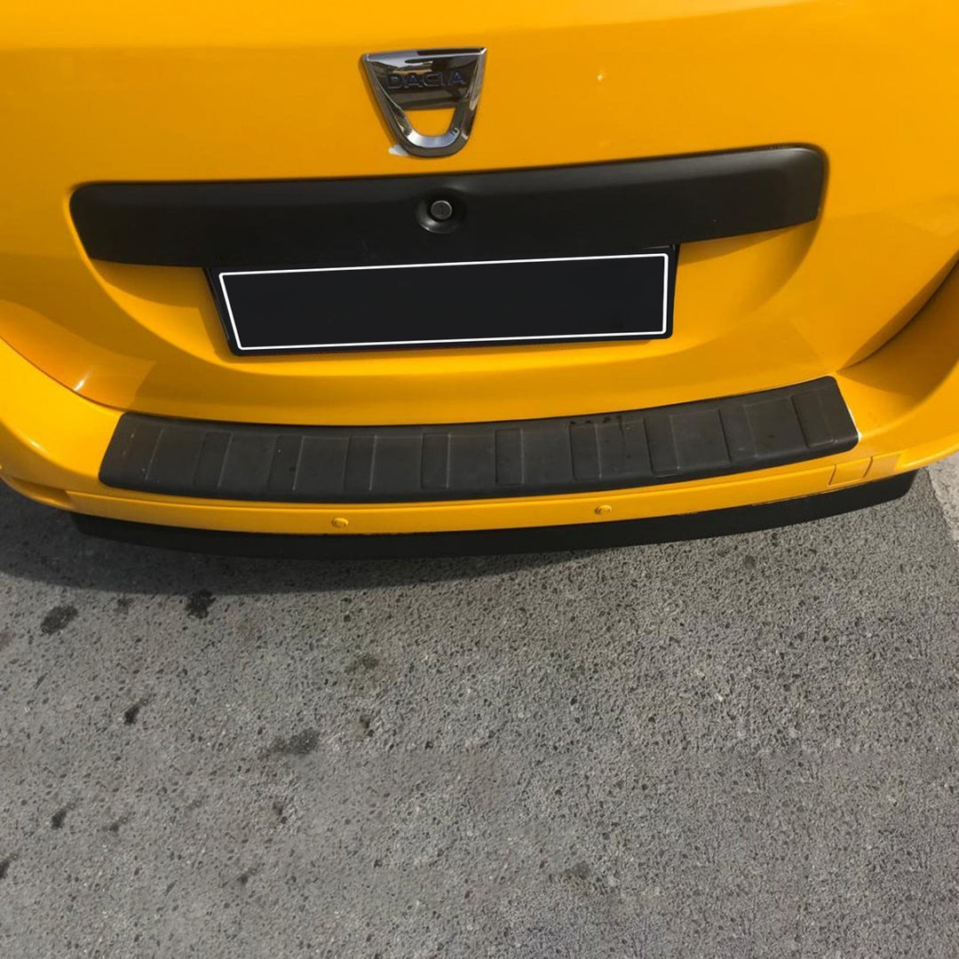 Dacia Logan MCV Arka Tampon Eşiği - Mat Siyah | 2013 ve Sonrası, SW
