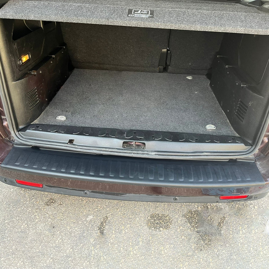 Fiat Doblo Arka Tampon Eşiği - Mat Siyah | 2010-2021 Arası