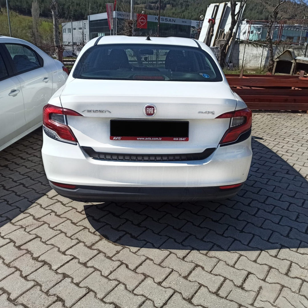 Fiat Egea Bagaj Alt Çıtası - ABS Krom (3 Parça) | 2016 ve Sonrası, SD
