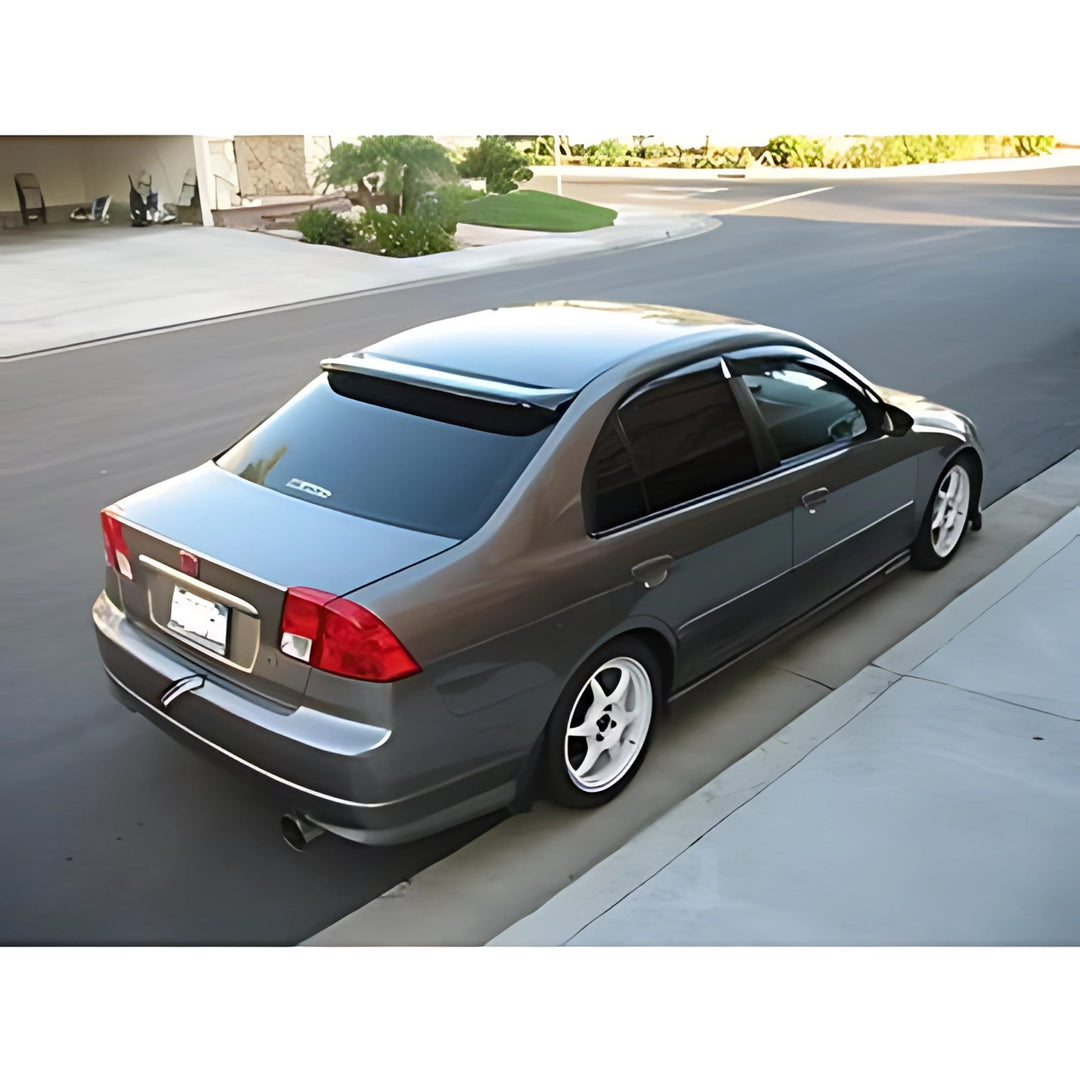 Honda Civic Spoiler Arka Cam Üstü - Siyah | 2001-2006 Arası, SD