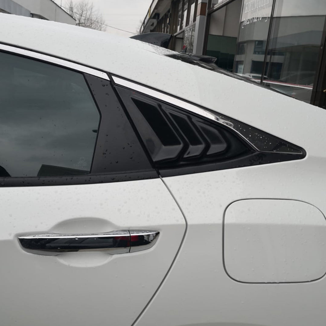 Honda Civic Arka Cam Kelebek - Vent (2 Parça) | 2016-2021 Arası, SD