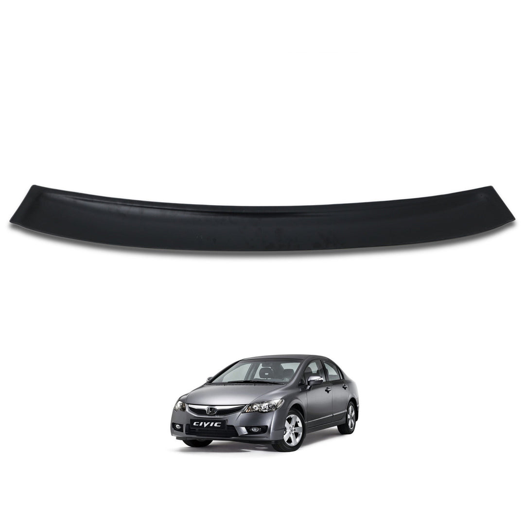Honda Civic Spoiler Arka Cam Üstü - Siyah, İnce Tip | 2006-2011 Arası, SD