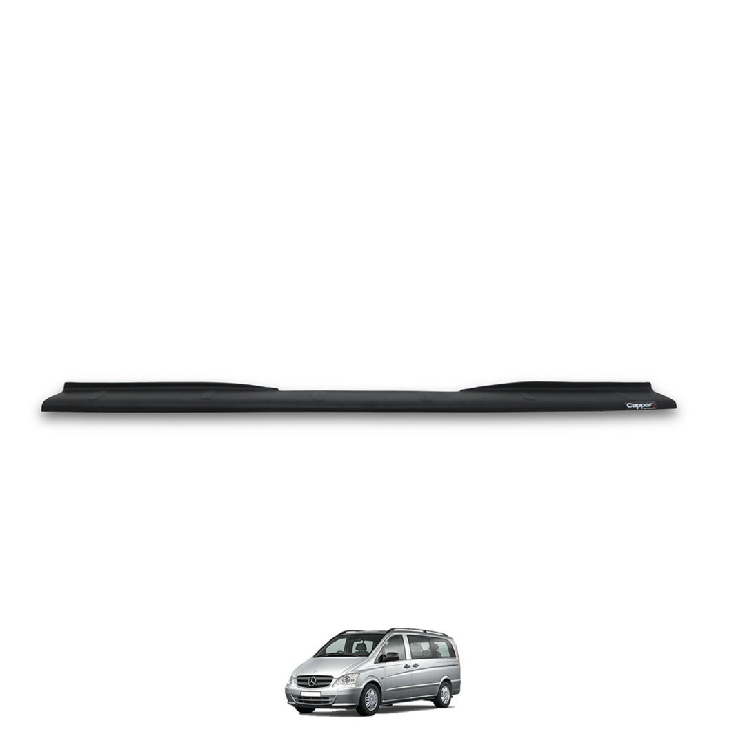Mercedes Vito W639 Arka Tampon Eşiği - Mat Siyah | 2003-2010 Arası