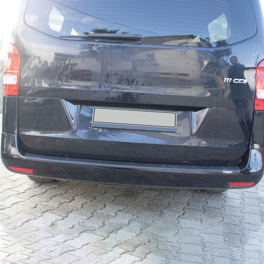 Mercedes Vito W639 Arka Tampon Eşiği - Mat Siyah | 2003-2010 Arası