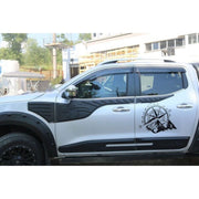 Mercedes X-Class Dodik Kapı Seti - Yarasa (6 Parça) | 2017 ve Sonrası