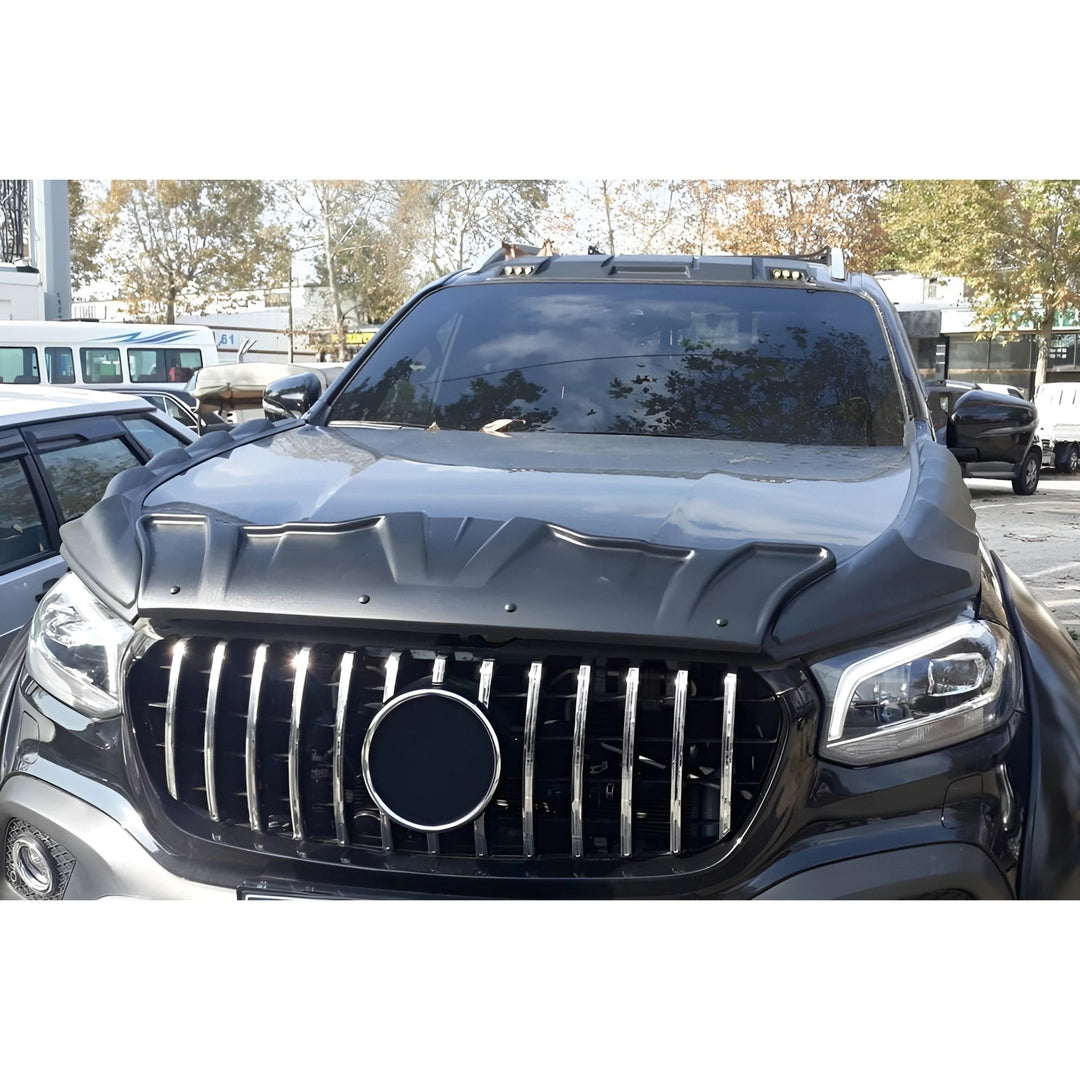 Mercedes X-Class Ön Kaput Koruyucu - Dragon (3 Parça) | 2017 ve Sonrası