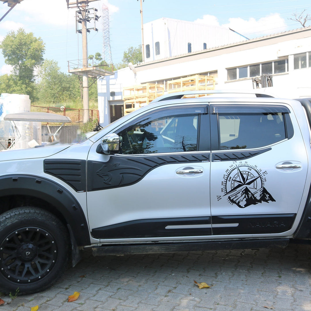 Nissan Navara Dodik Kapı Seti - Yarasa (6 Parça) | 2015-2020 Arası