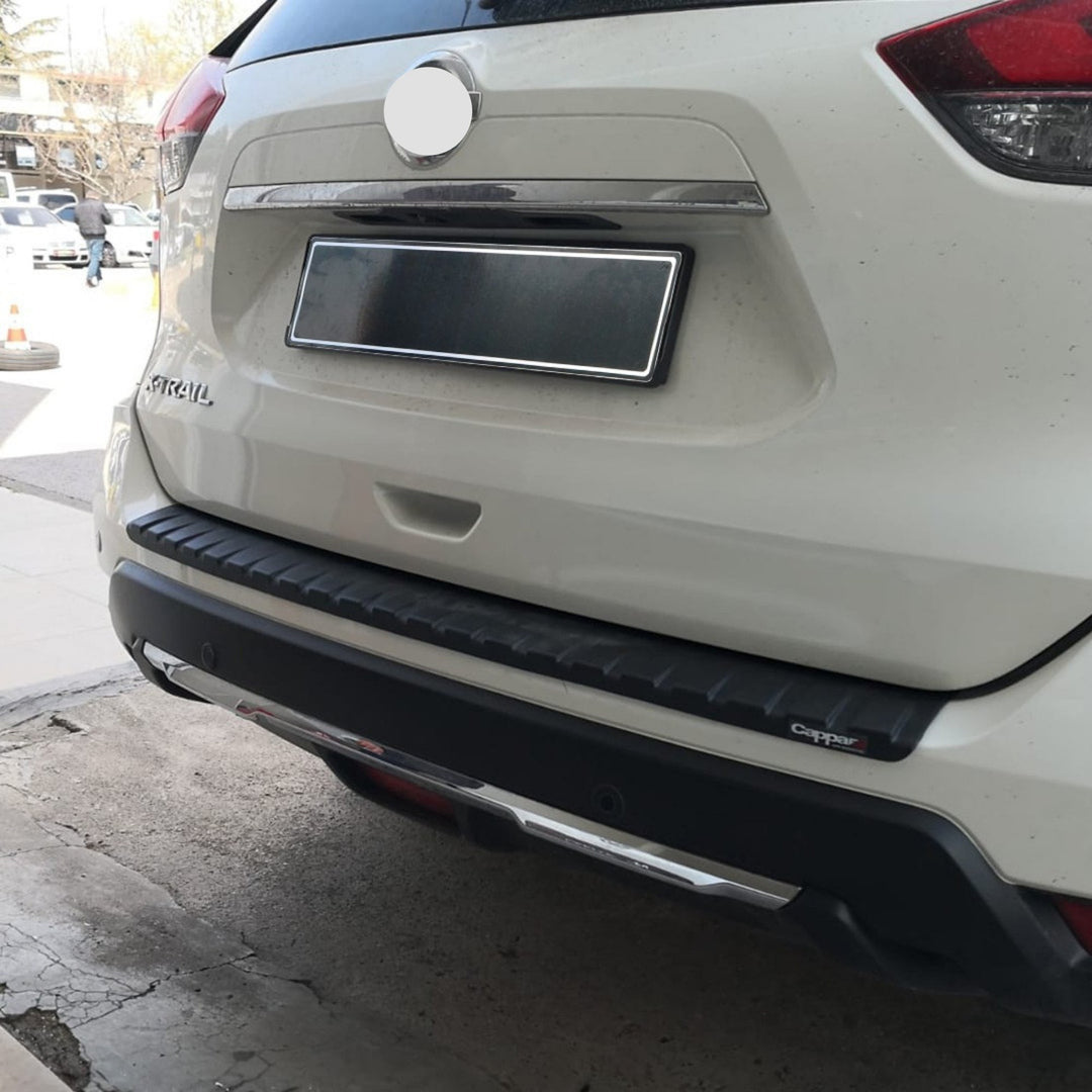 Nissan X-Trail Arka Tampon Eşiği - Mat Siyah | 2014-2017 Arası