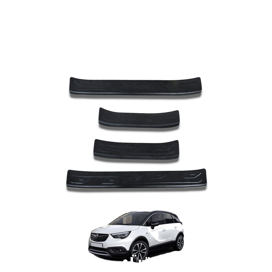 Opel Crossland Kapı Eşiği - ABS (4 Parça) | 2020 ve Sonrası
