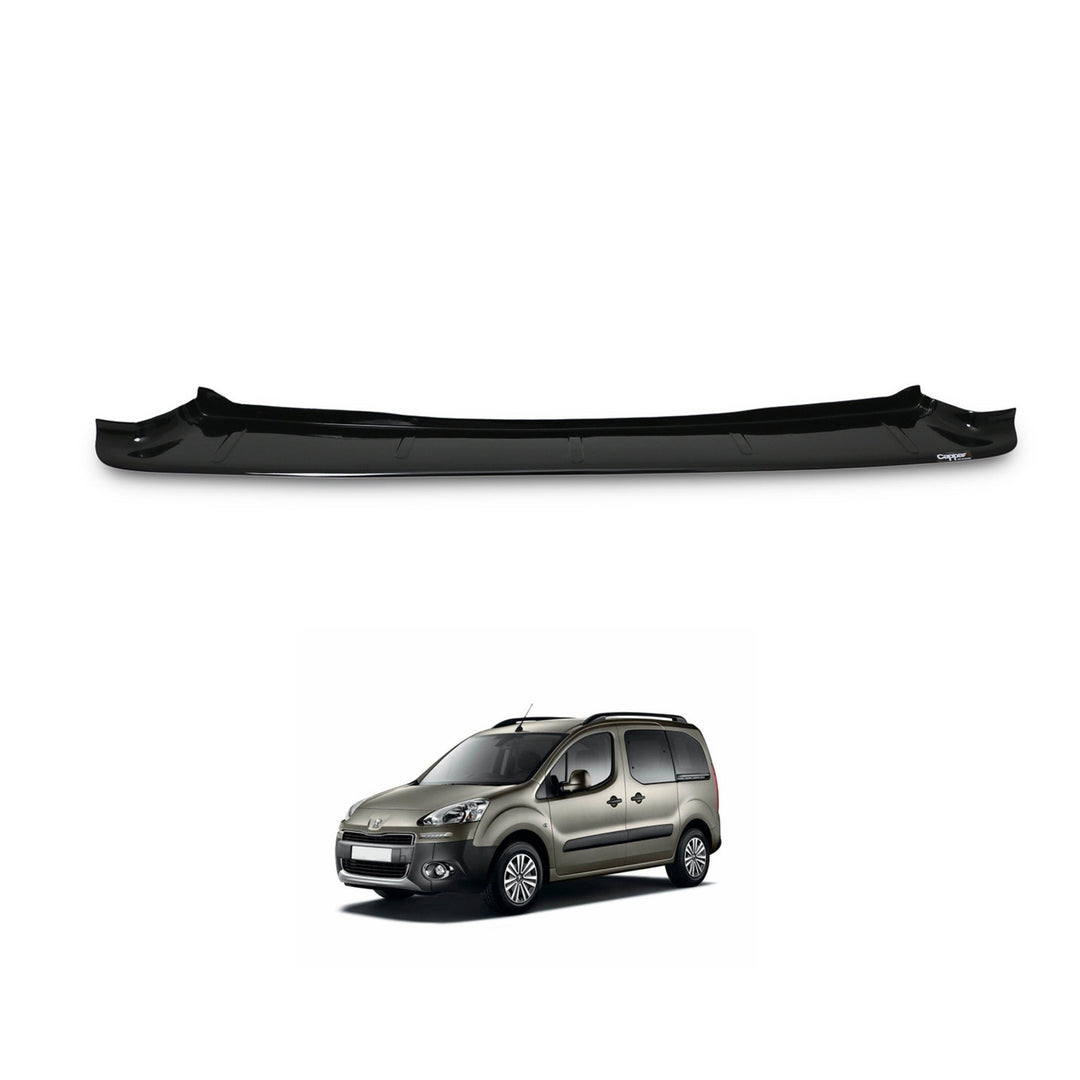 Peugeot Partner Tepee Arka Tampon Eşiği - Piano Siyah | 2008-2018 Arası