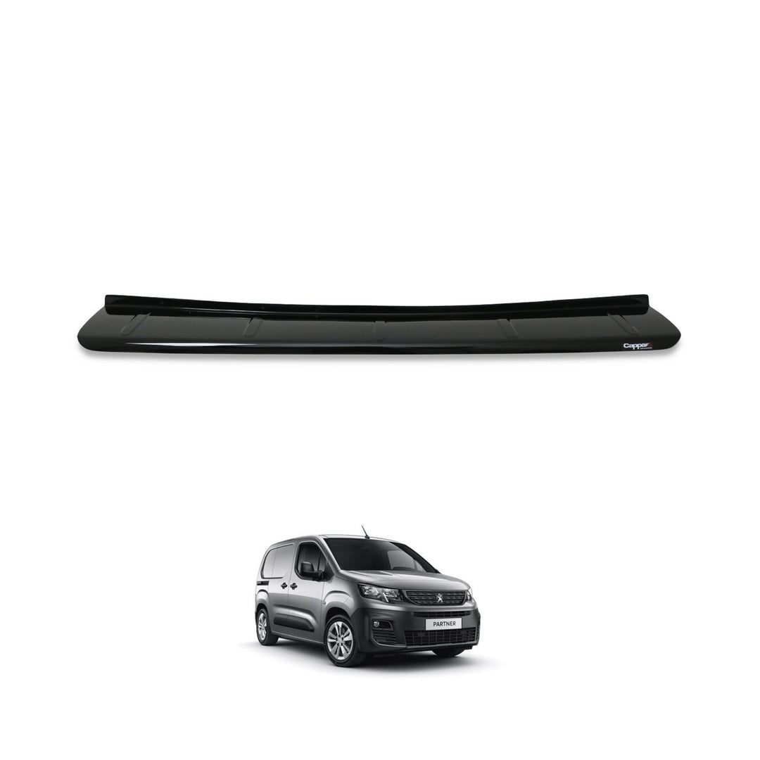 Peugeot Partner Arka Tampon Eşiği - Piano Siyah | 2019 ve Sonrası