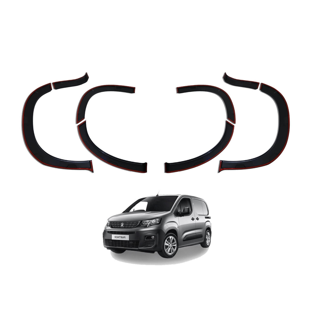 Peugeot Partner Dodik Seti - Çamurluk (8 Parça) | 2018-2024 Arası