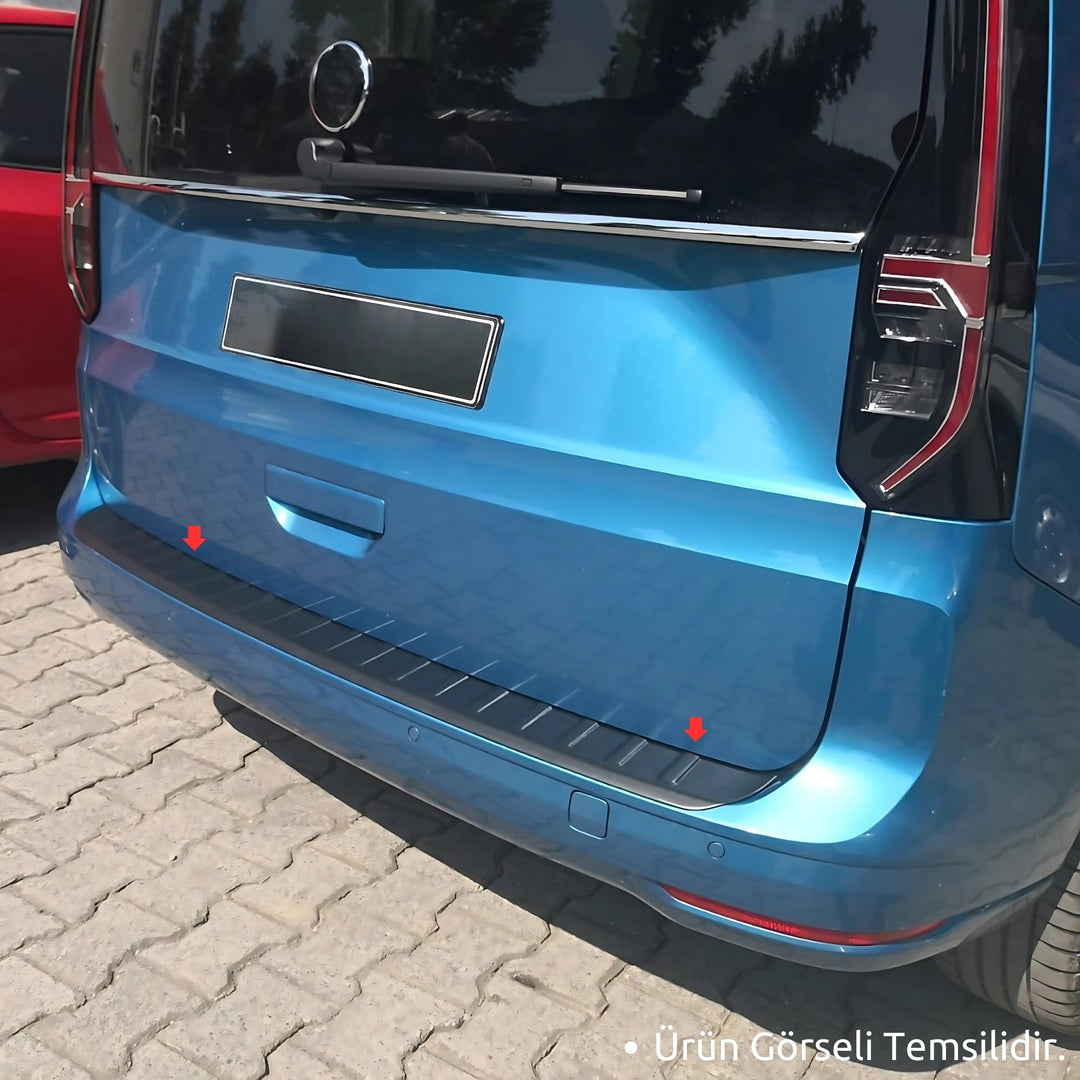 Renault Clio 5 Arka Tampon Eşiği - Mat Siyah | 2019 ve Sonrası, HB