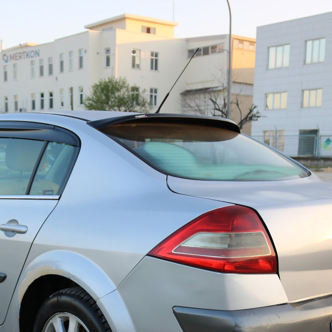 Renault Megane Spoiler Arka Cam Üstü - Siyah | 2003-2008 Arası, SD