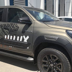 Resmi Galeri görüntüleyicisine yükleyin, Toyota Hilux Dodik Kapı Seti (4 Parça) | 2020 ve Sonrası