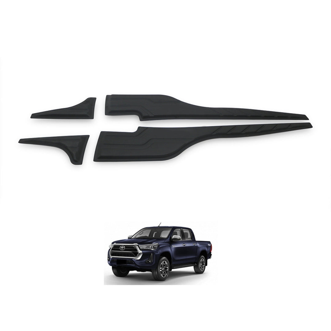 Toyota Hilux Dodik Kapı Seti - Yarasa (4 Parça) | 2020 ve Sonrası