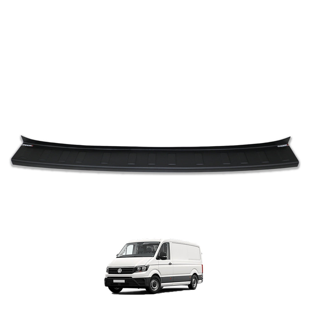 VW Crafter Arka Tampon Eşiği - Piano Siyah | 2017 ve Sonrası