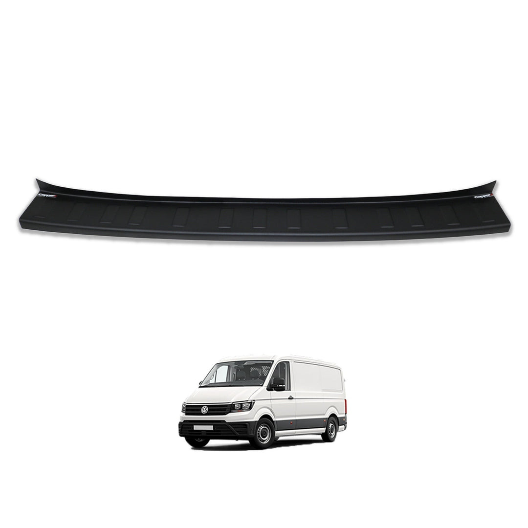 VW Crafter Arka Tampon Eşiği - Mat Siyah | 2017 ve Sonrası