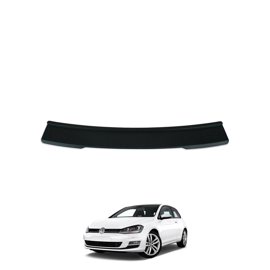 VW Golf Arka Tampon Eşiği - Mat Siyah | 2013-2020 Arası, HB